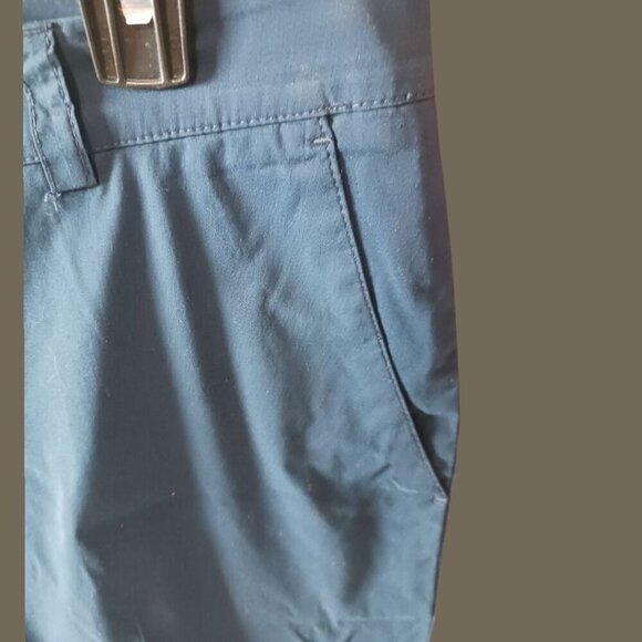 Bugatchi Womens Navy Capri Pants Size 6 - Picture 6 of 10